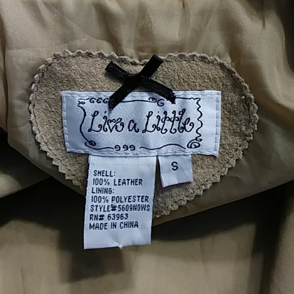 LIVE A LITTLE SUEDE JACKET - Picture 6 of 8